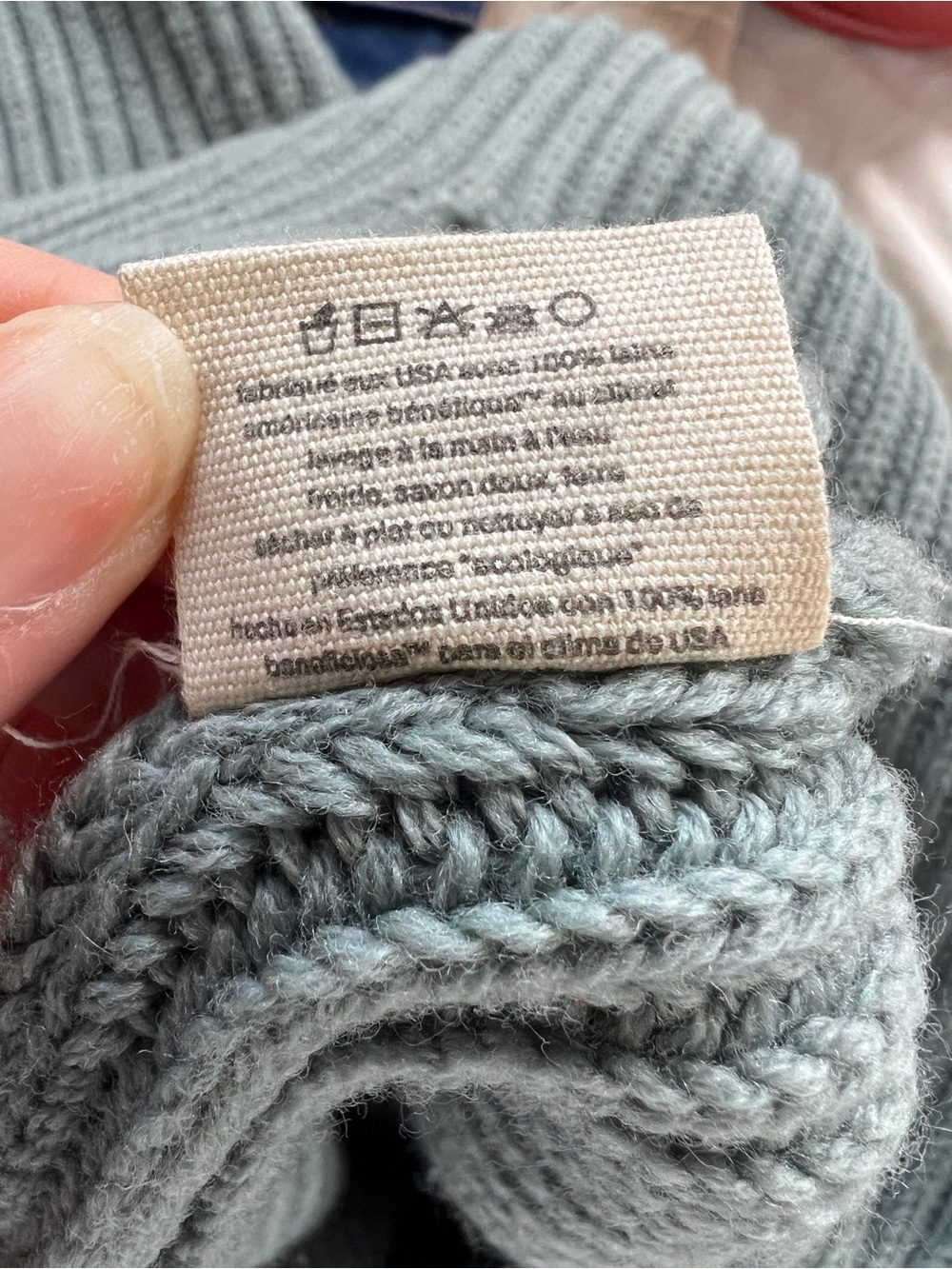 Mara Hoffman Rib Knit Henley Sweater – Sage Green | XXS (runs large) - Picture 5 of 5